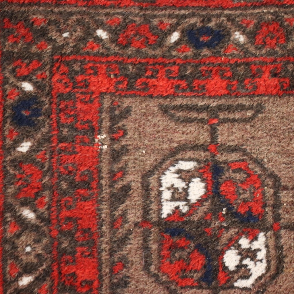 Wool carpet, detail.