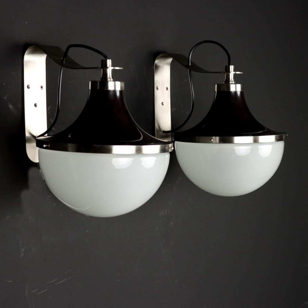 Lampade a parete designer Sergio Mazza per Artemide.