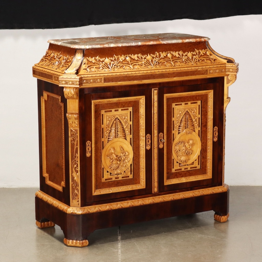 Credenza Liberty di Ferdinando Pogliani.