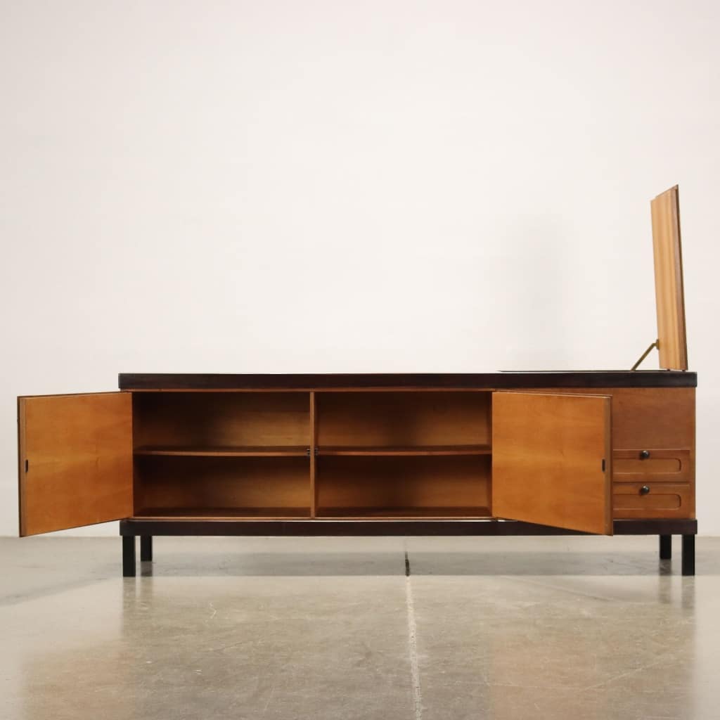 Sideboard Piero Ranzani, particolare dell'interno.